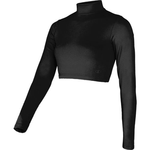 Brand: Champion 1021AL - Women's Mock Neck Crop