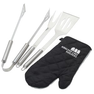 Item #C131043 BBQ Tool and Mitt Set