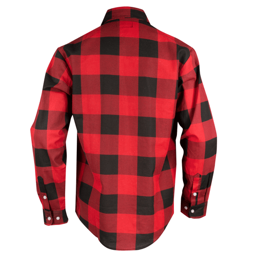 FLANNEL SHIRT WITH REGULAR PLASTIC BUTTONS Style: 70-240