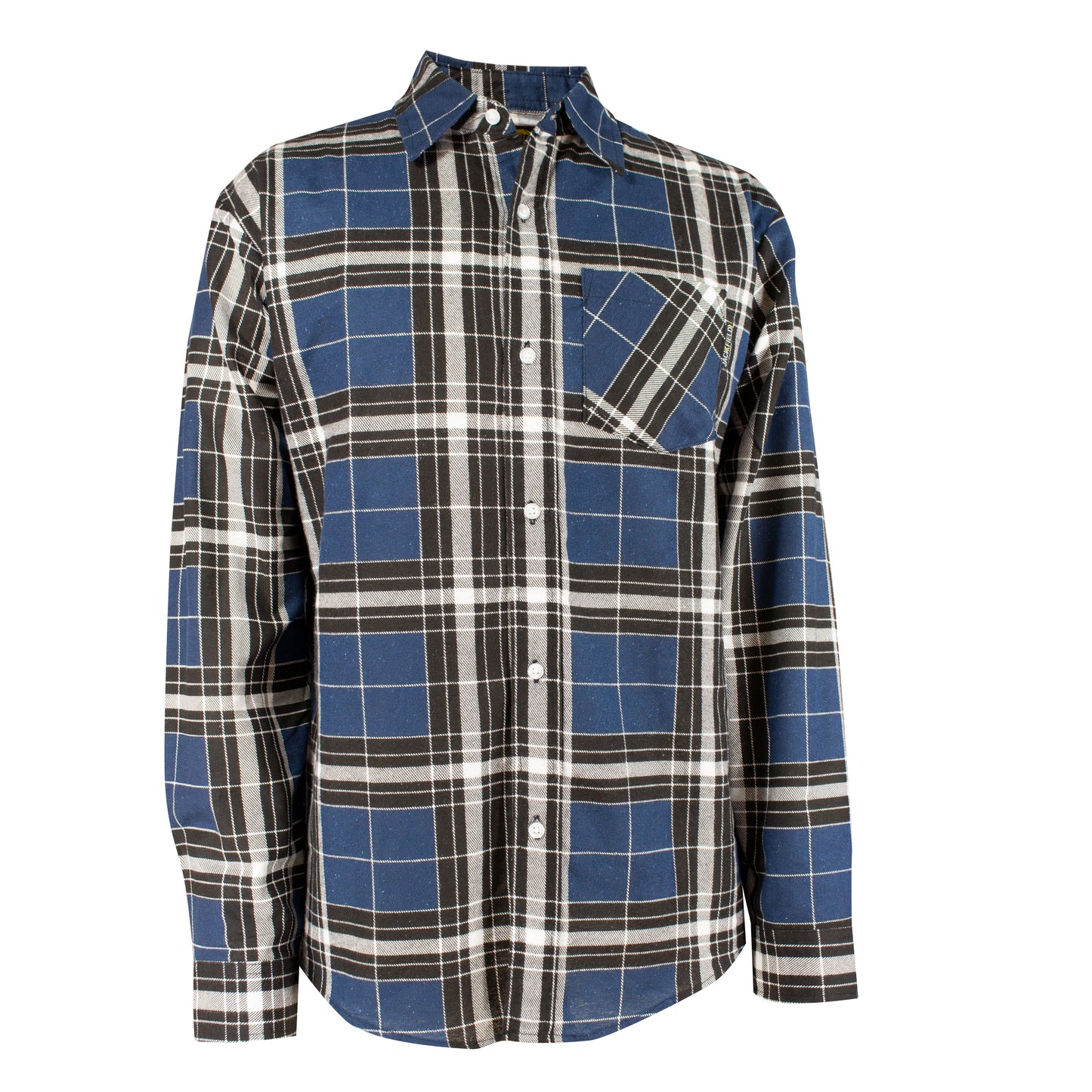 FLANNEL SHIRT WITH REGULAR PLASTIC BUTTONS Style: 70-240
