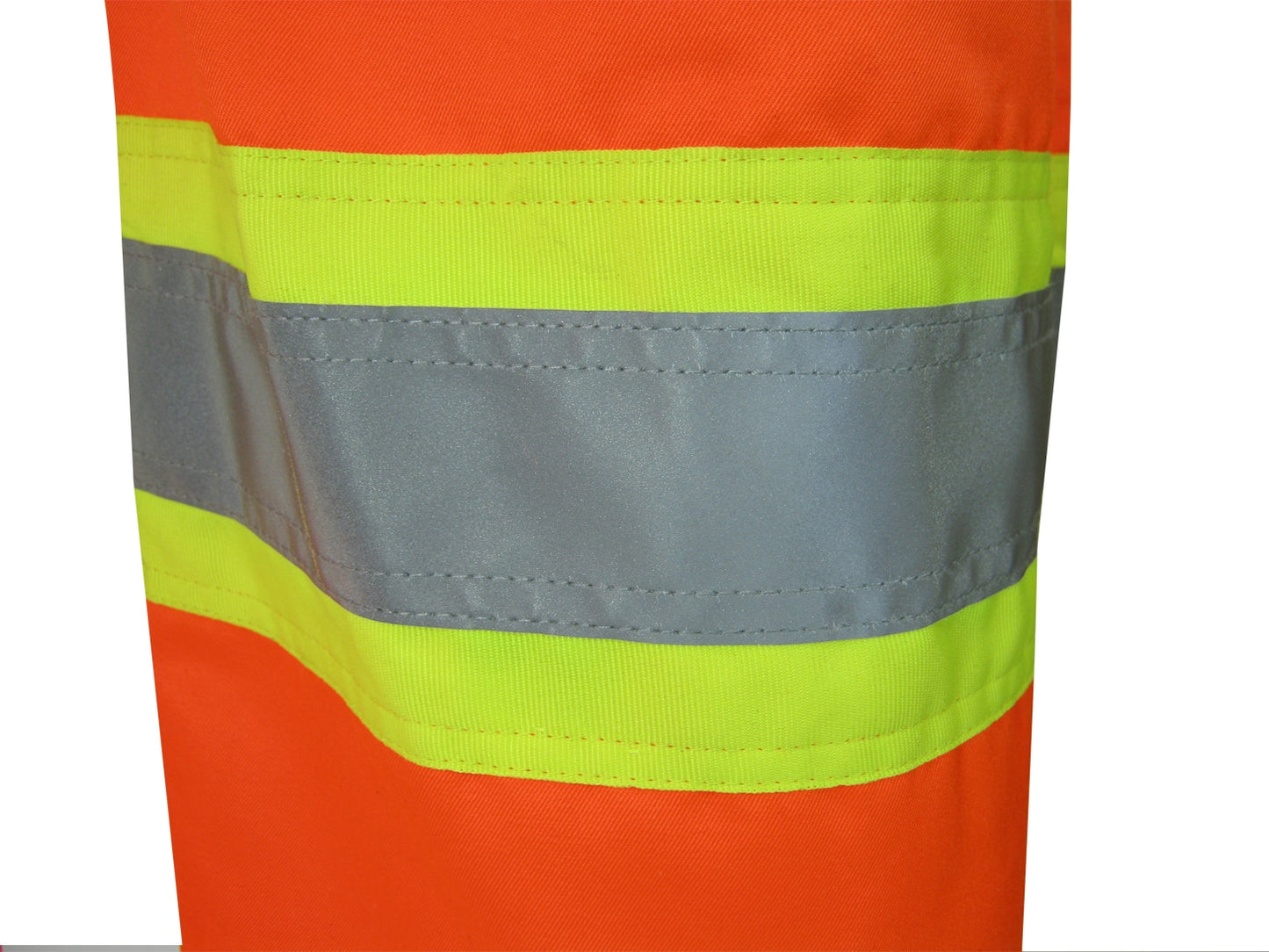 UNLINED COVERALL WITH ZIPPER ON THE LEGS AND REFLECTIVE STRIPES Style: 70-301RO