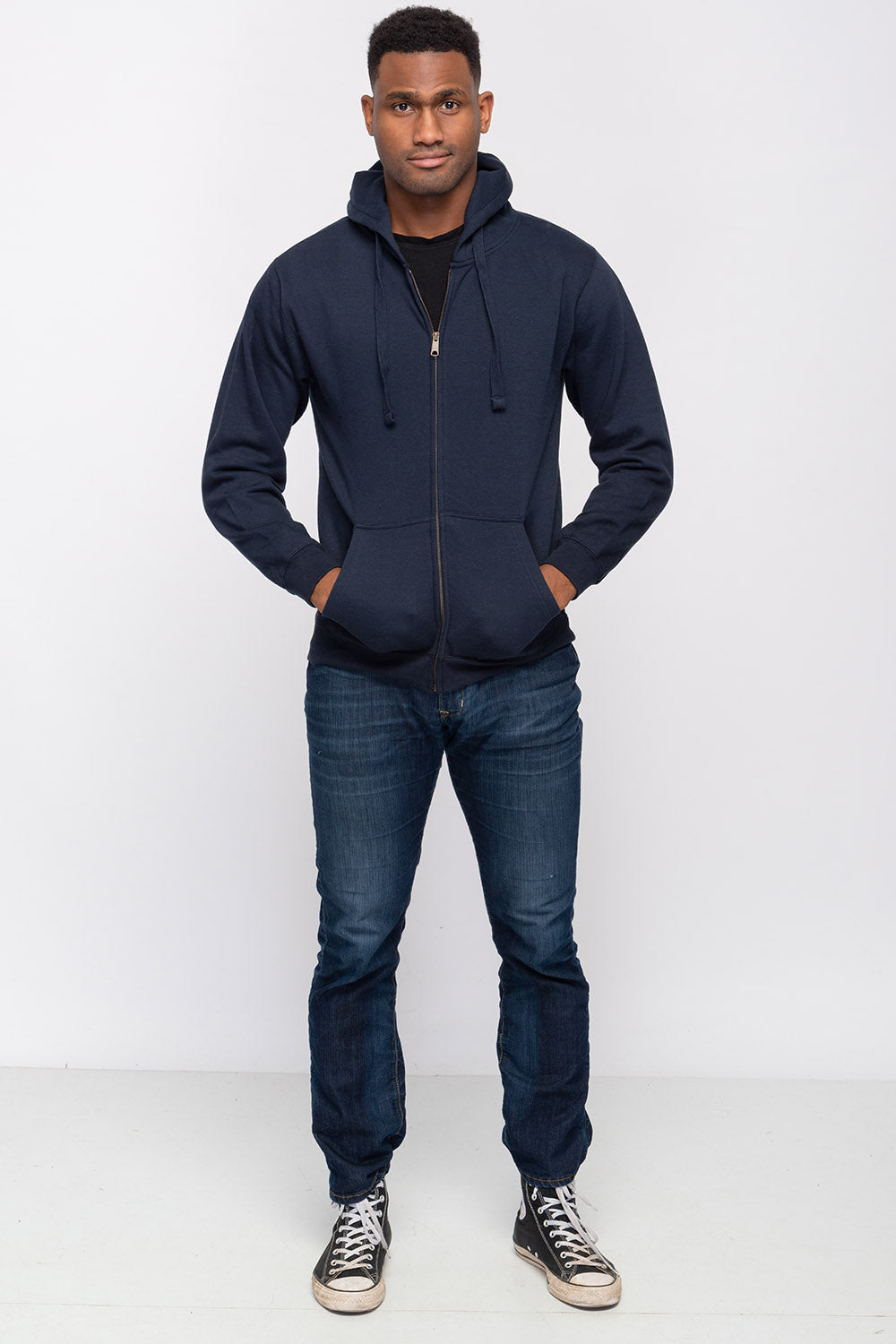 750 - Adult Heavy Weight Deluxe Zipper Jacket