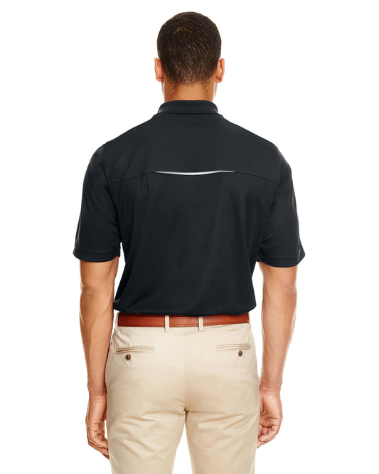 88181R Core 365 Men's Radiant Performance Piqué Polo with Reflective Piping