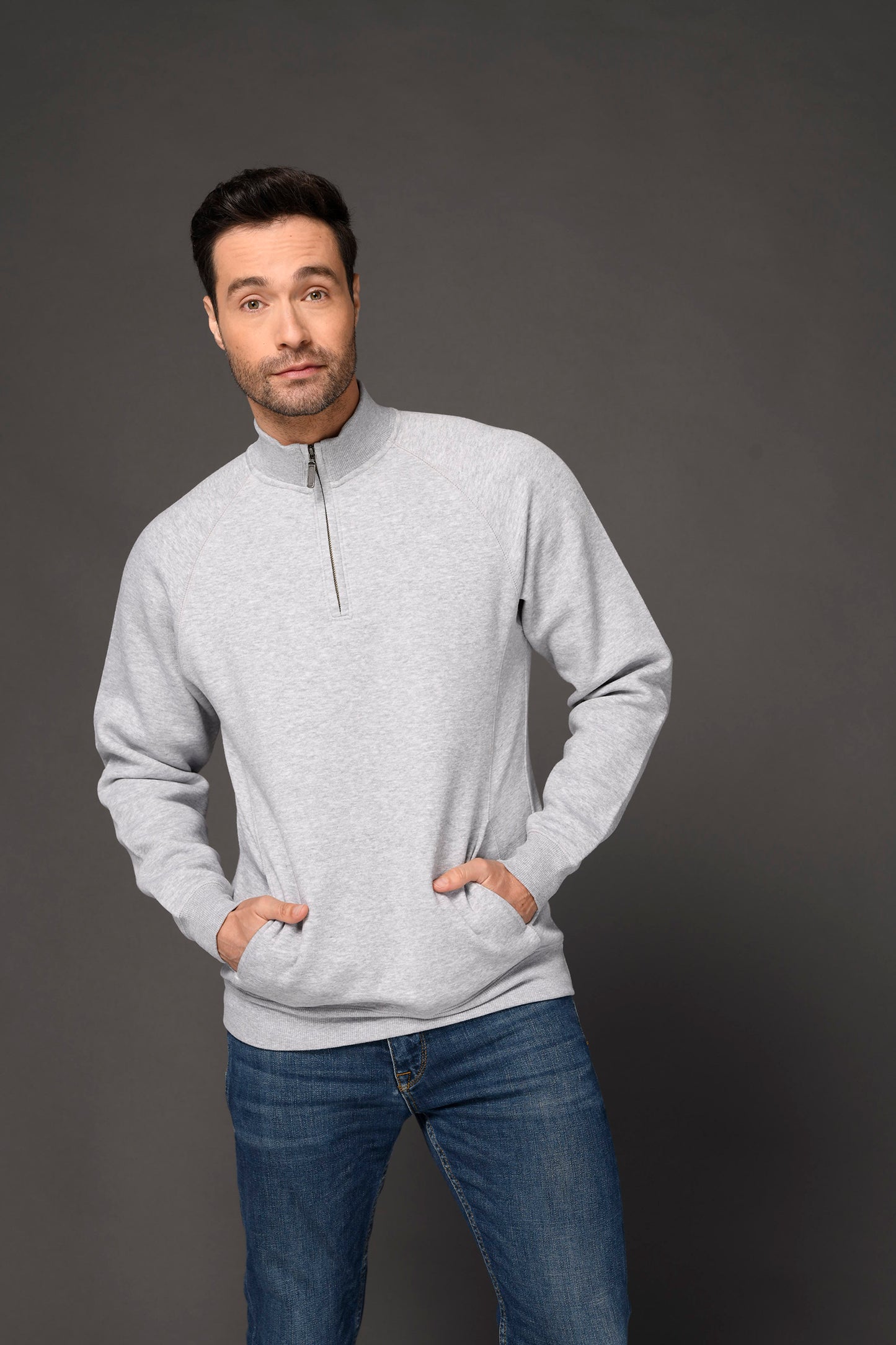 Heavy Weight Quarter Zip Jacket