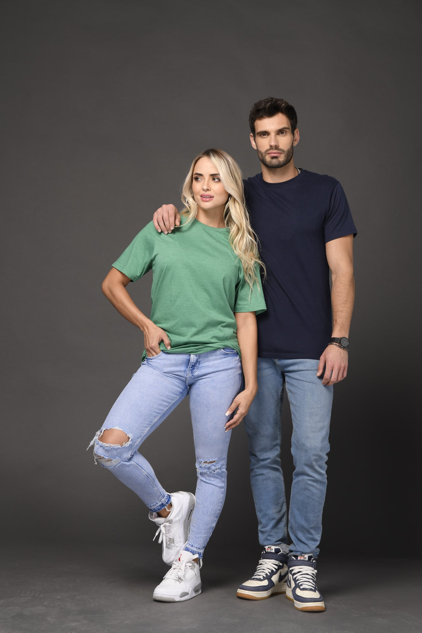 300 - Adult Side Seam Combed Tee