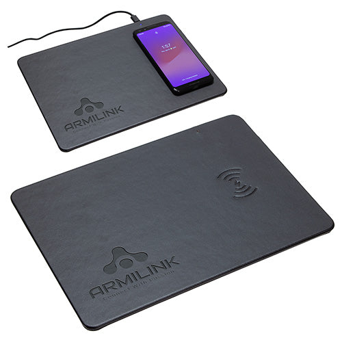 Avalon Mouse Pad with Wireless Charger Item ID: EAC-AM21