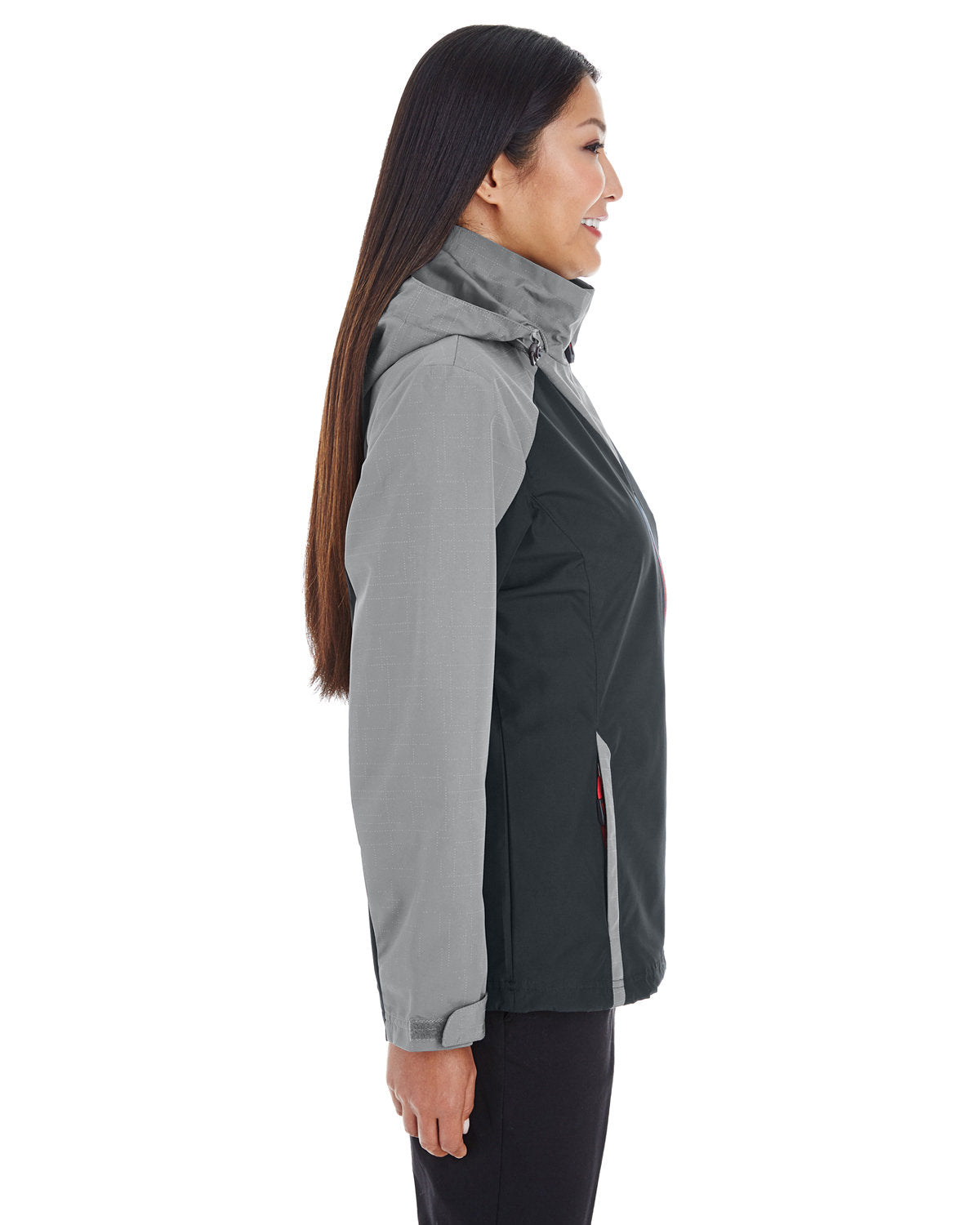 NE700W North End Ladies' Embark Interactive Colorblock Shell with Reflective Printed Panels