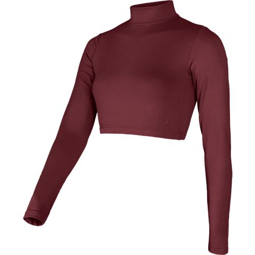 Brand: Champion 1021AL - Women's Mock Neck Crop