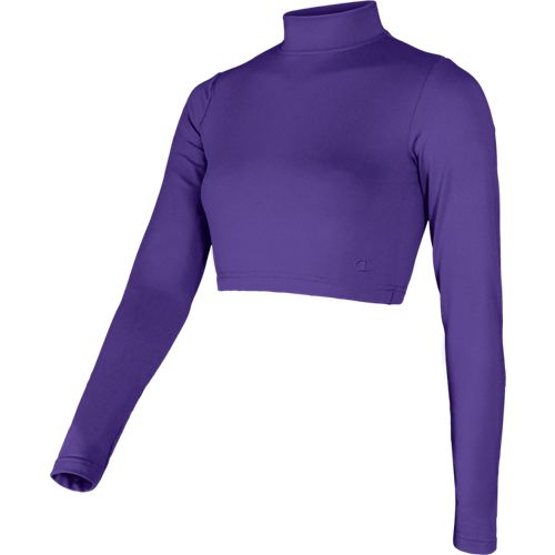Brand: Champion 1021AL - Women's Mock Neck Crop