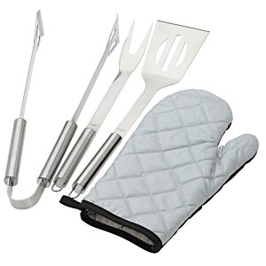 Item #C131043  BBQ Tool and Mitt Set
