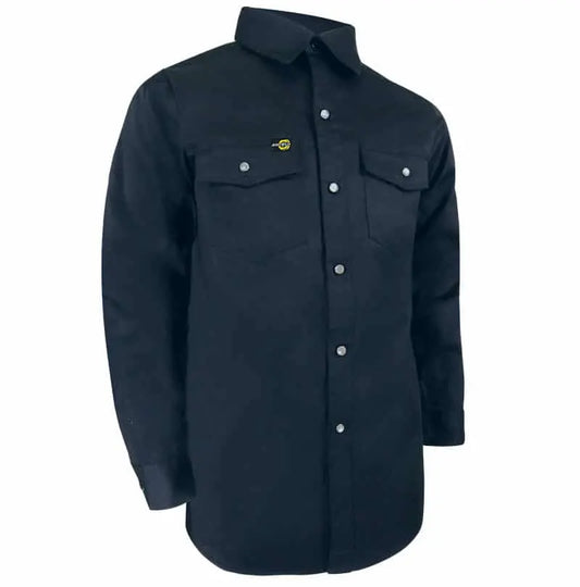 UNLINED LONG SLEEVE SHIRT WITH RUSTPROOF SNAPS
