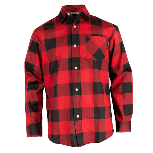 FLANNEL SHIRT WITH REGULAR PLASTIC BUTTONS Style: 70-240