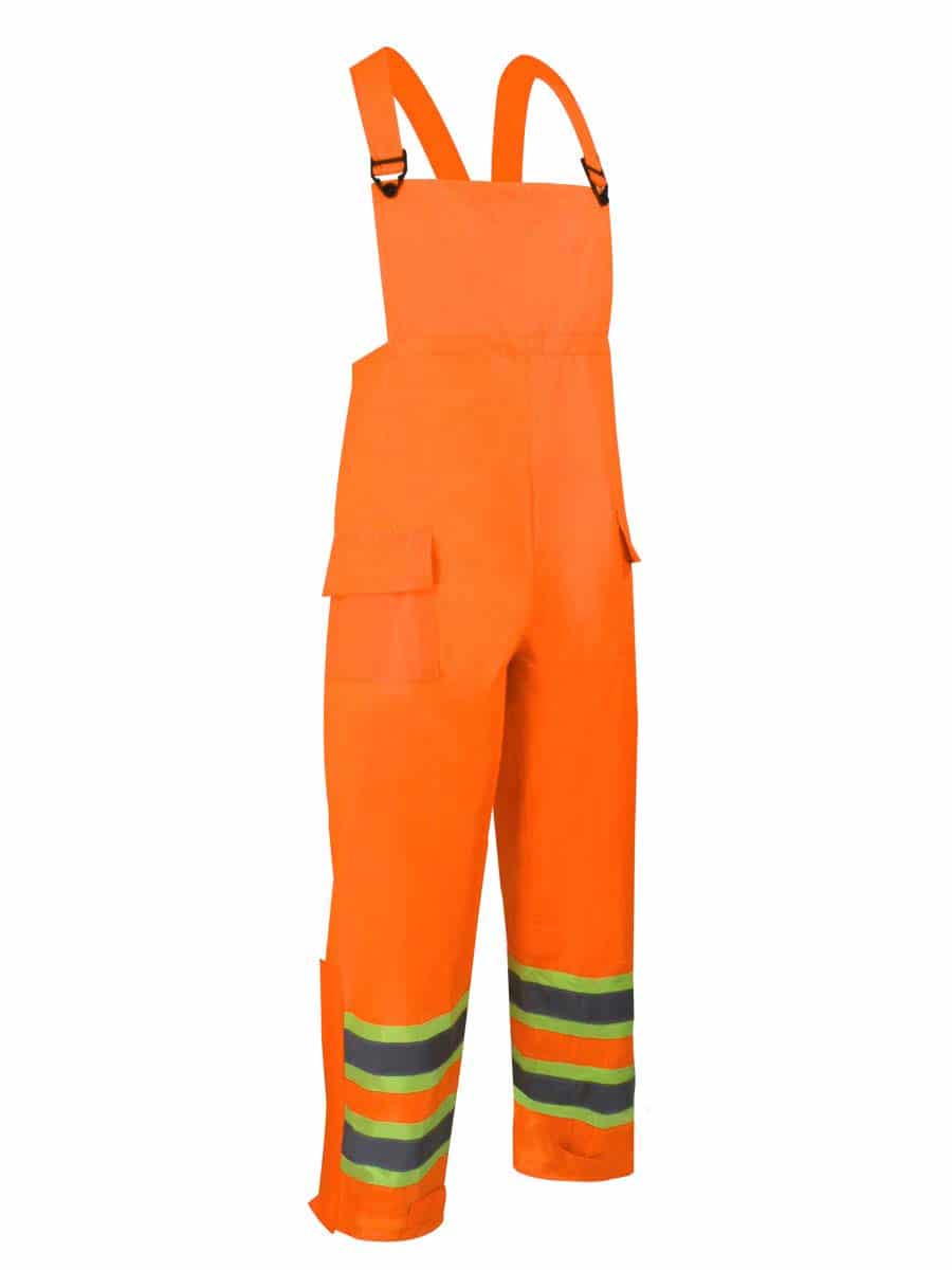 POLYESTER RAIN SUIT WITH REFLECTIVE STRIPES Style: 80-201R