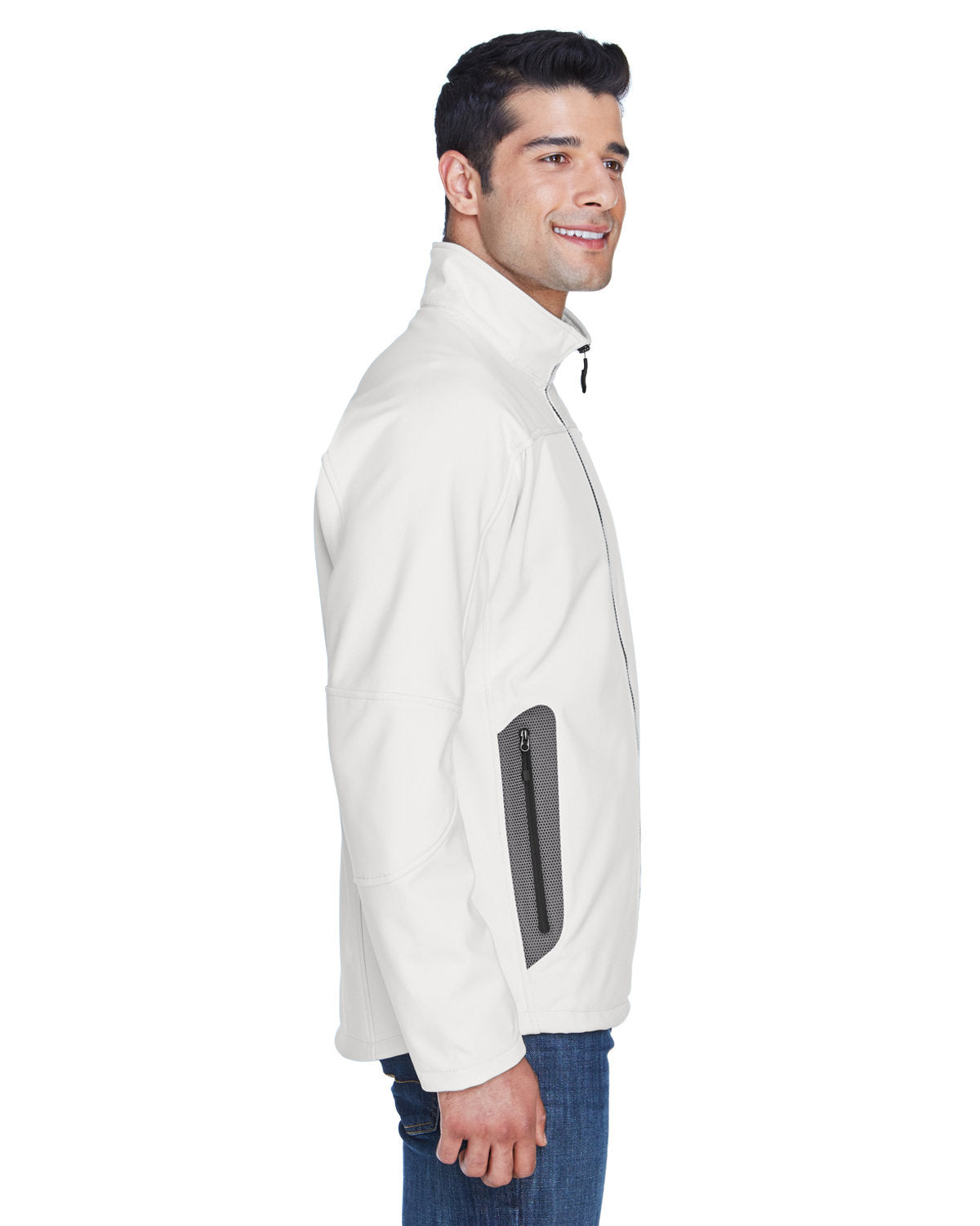 88138 North End Men's Three-Layer Fleece Bonded Soft Shell Technical Jacket