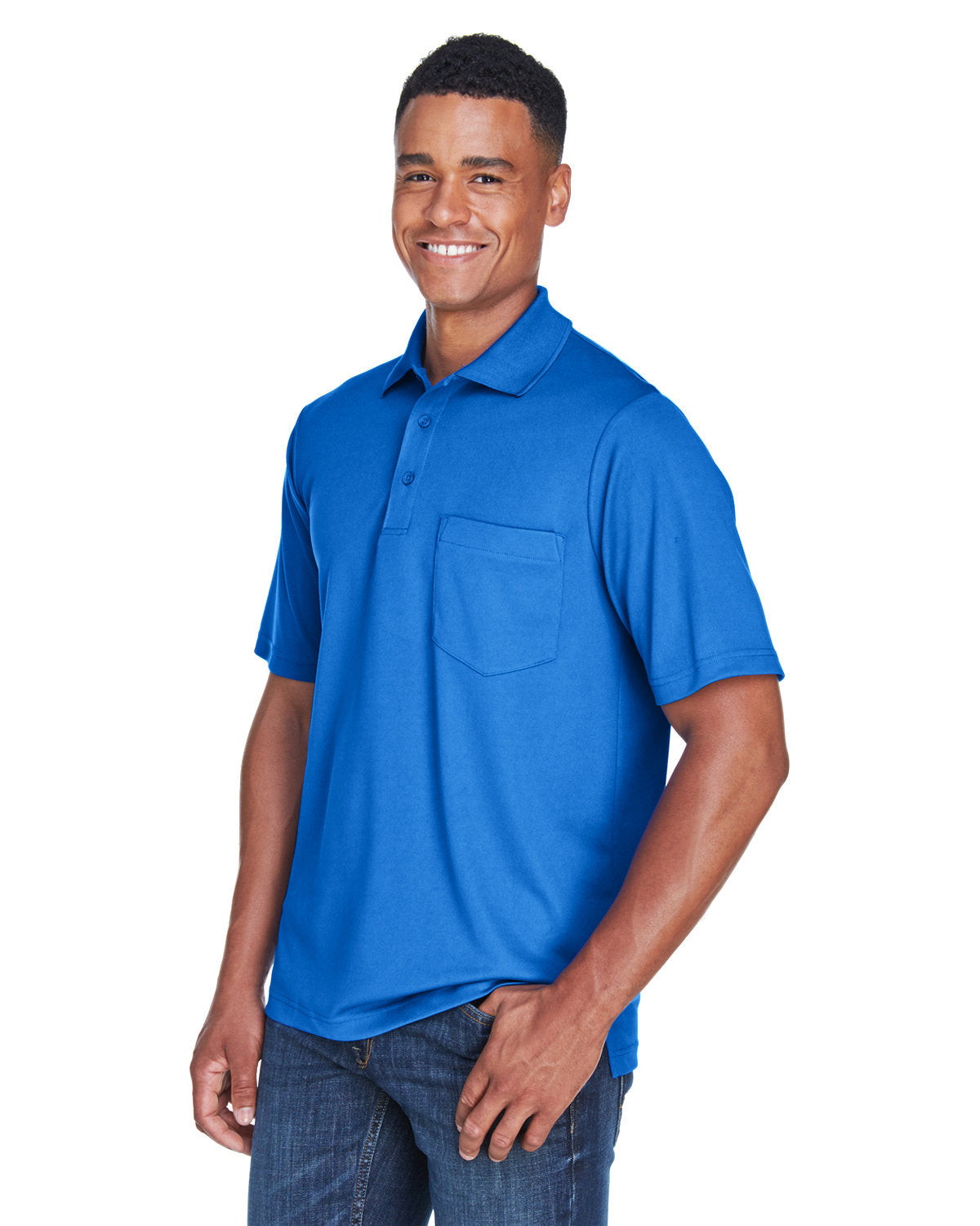 88181P Core 365 Men's Origin Performance Piqué Polo with Pocket