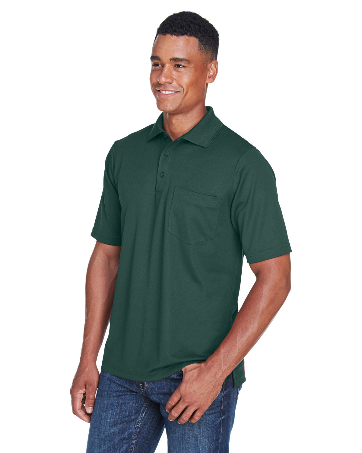 88181P Core 365 Men's Origin Performance Piqué Polo with Pocket