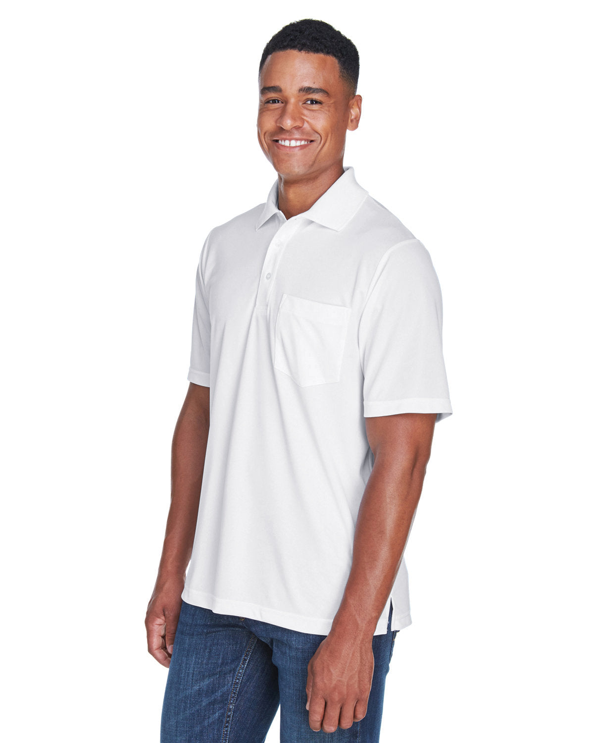 88181P Core 365 Men's Origin Performance Piqué Polo with Pocket
