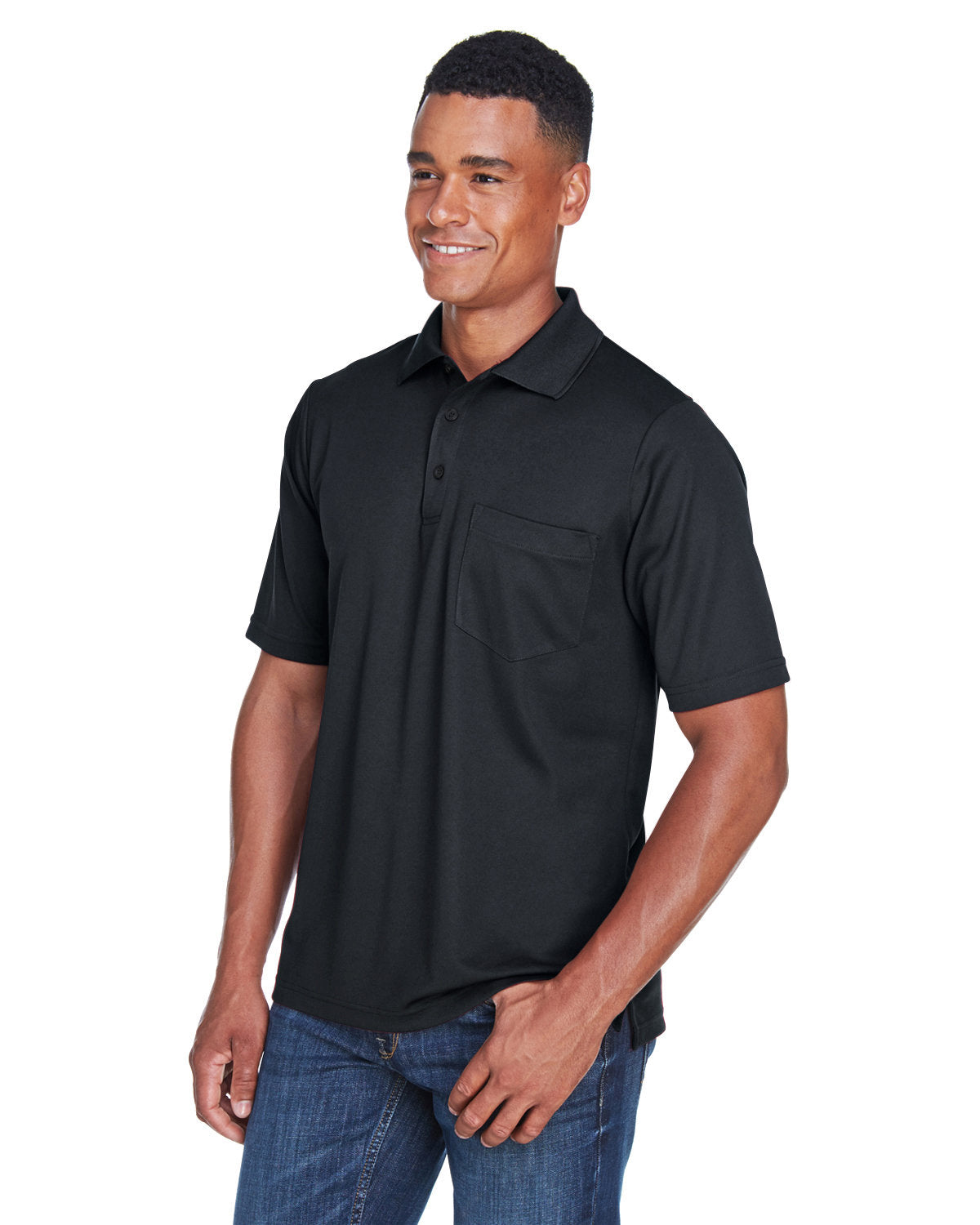 88181P Core 365 Men's Origin Performance Piqué Polo with Pocket