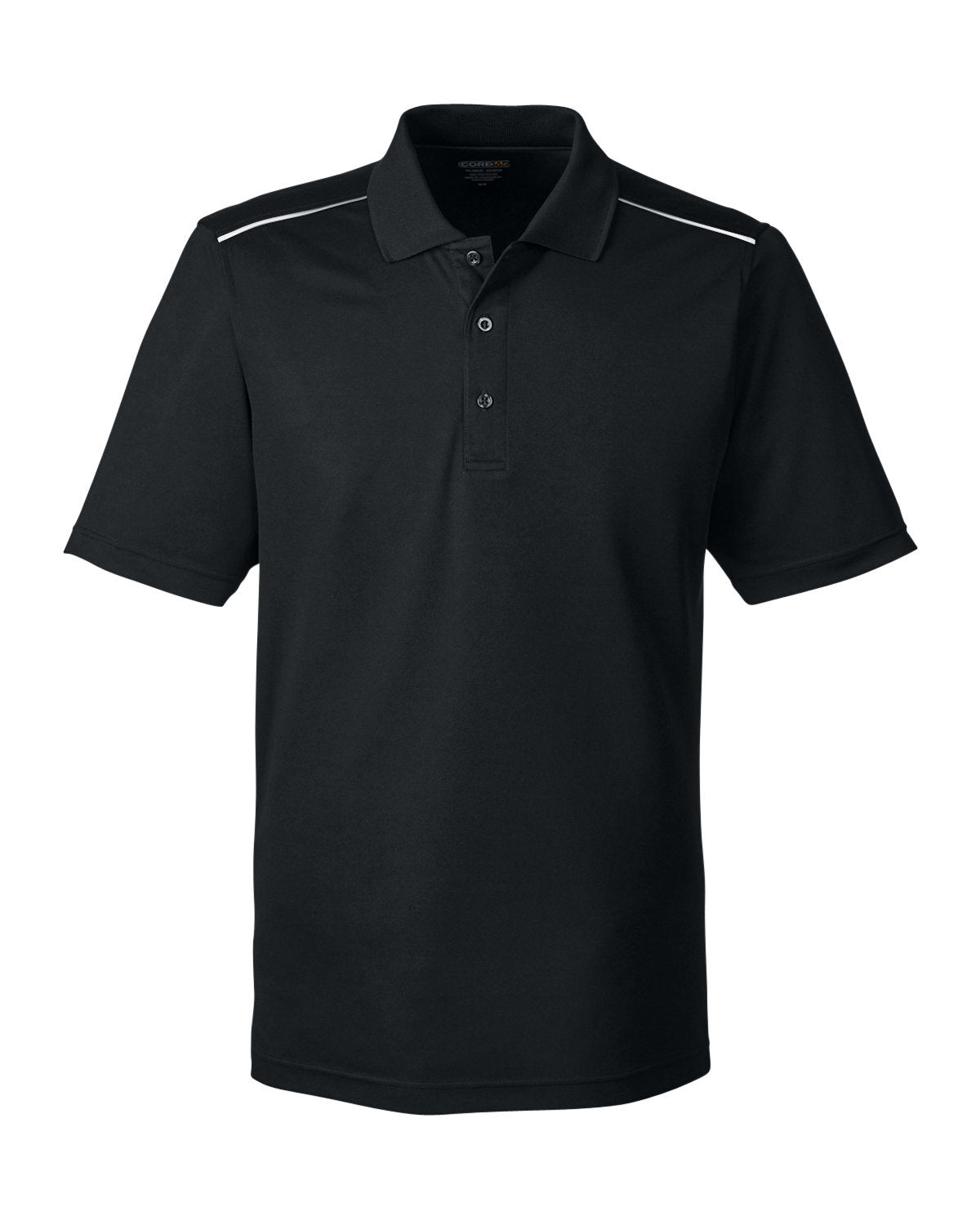88181R Core 365 Men's Radiant Performance Piqué Polo with Reflective Piping