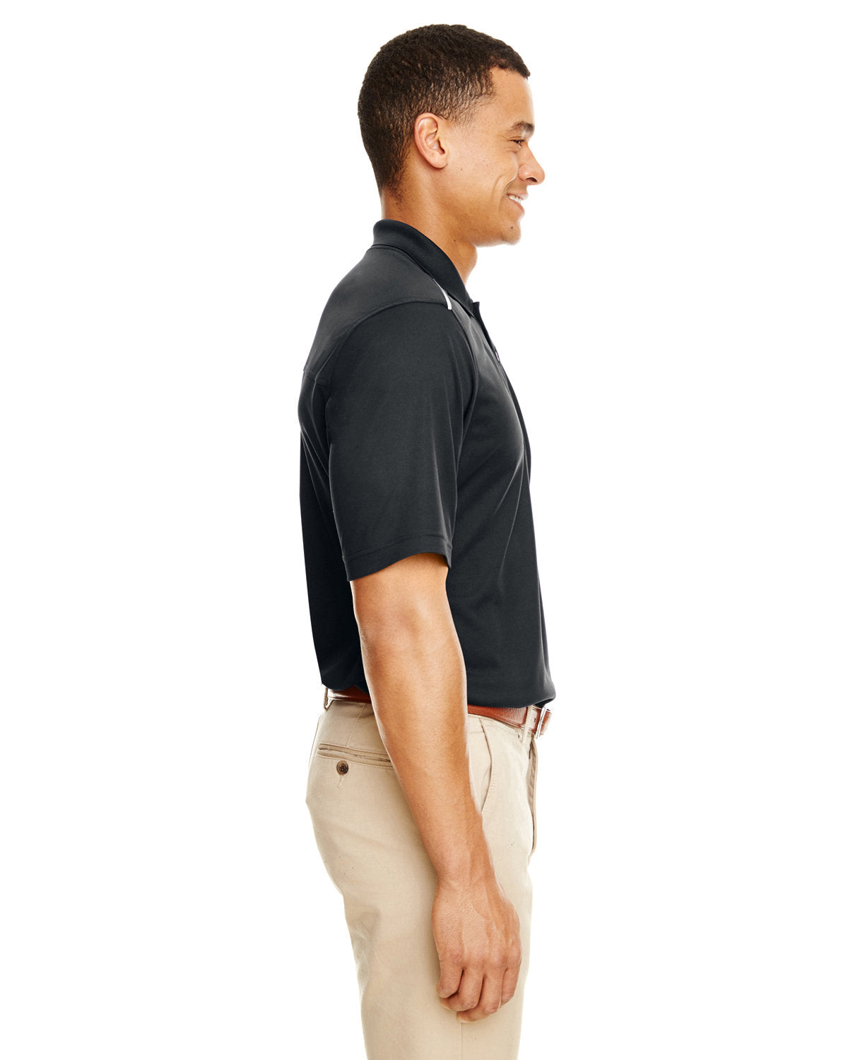 88181R Core 365 Men's Radiant Performance Piqué Polo with Reflective Piping