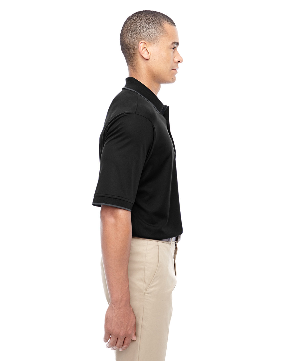 88222 Core 365 Men's Motive Performance Piqué Polo with Tipped Collar