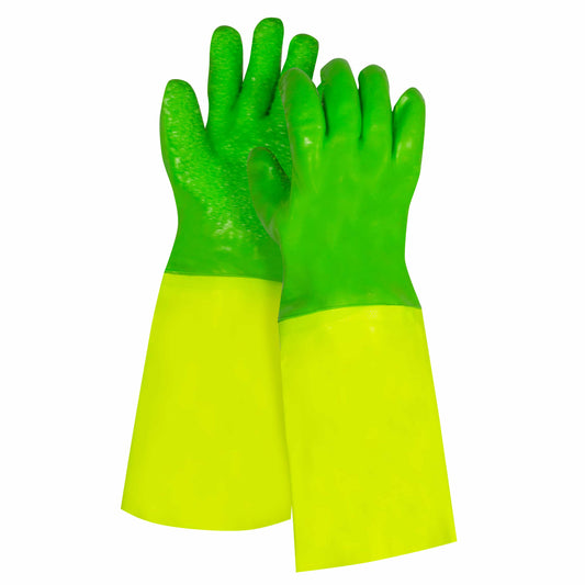 THERMAL PVC GLOVES WITH PEBBLE PALM – 16′ LONG Style: 90-6516
