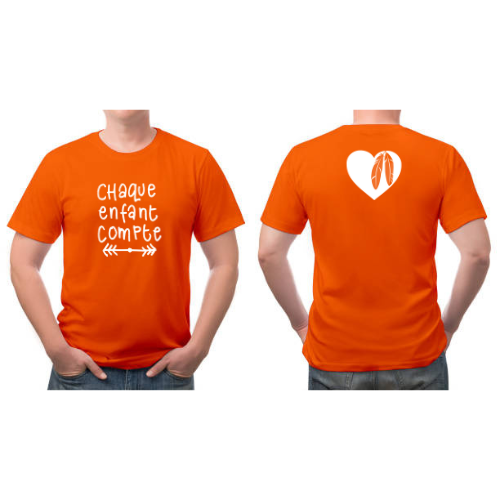 Chaque enfant compte - Chandail orange B