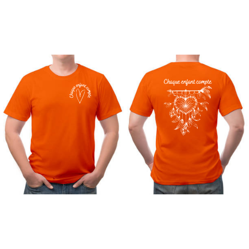 Chaque enfant compte - Chandail orange C