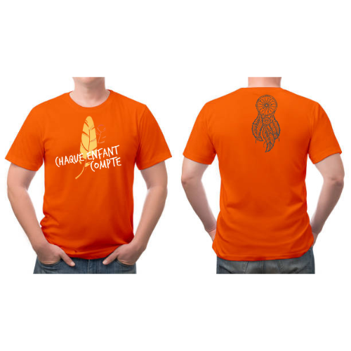 Chaque enfant compte - Chandail orange G