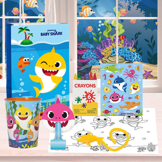 Baby Shark Kraft Bag with Toys