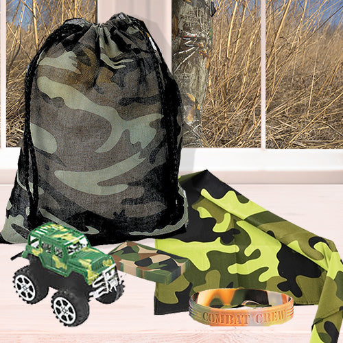 Deluxe Camo Fabric Tote Loot Pack
