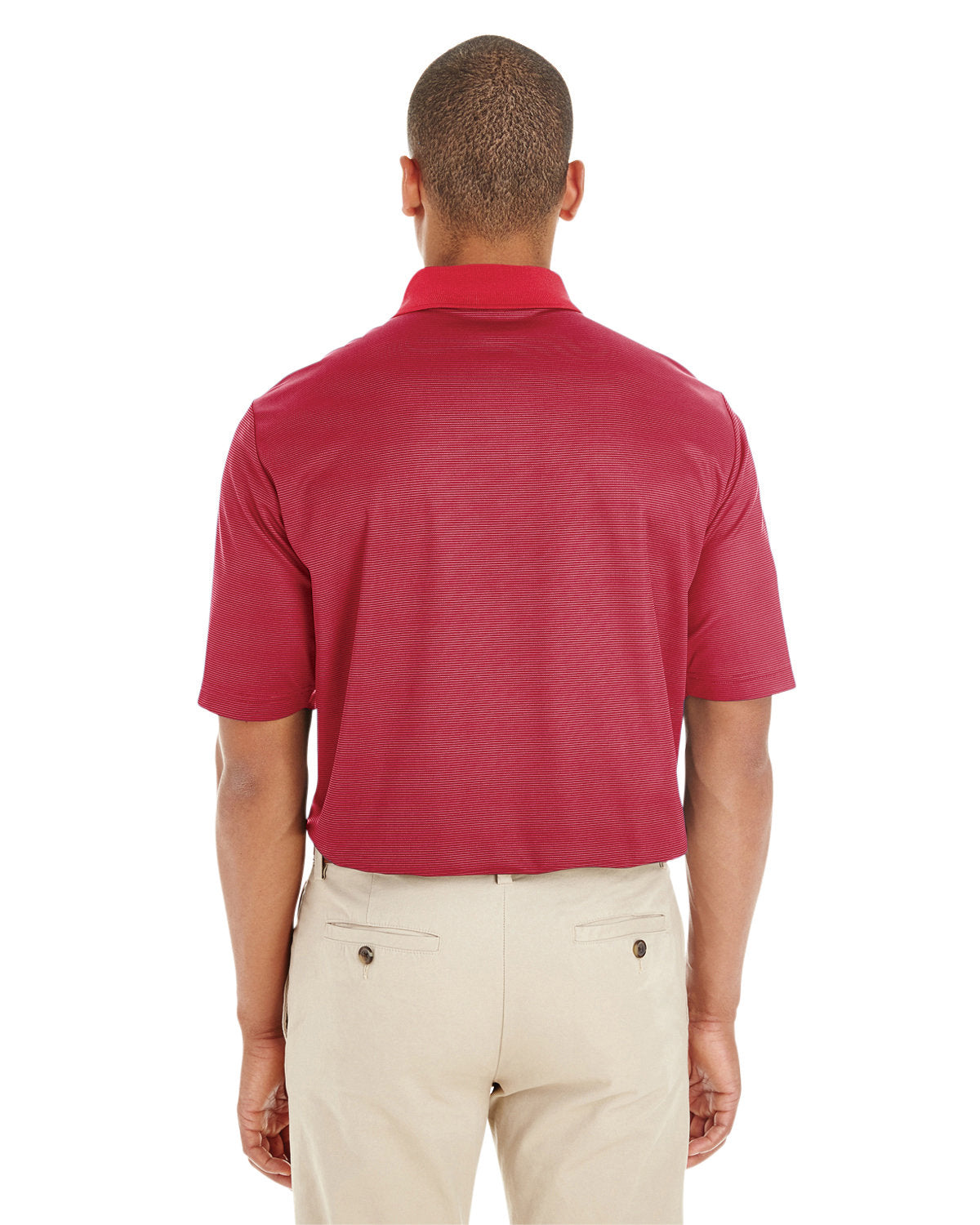 CE102 Core 365 Men's Express Microstripe Performance Piqué Polo