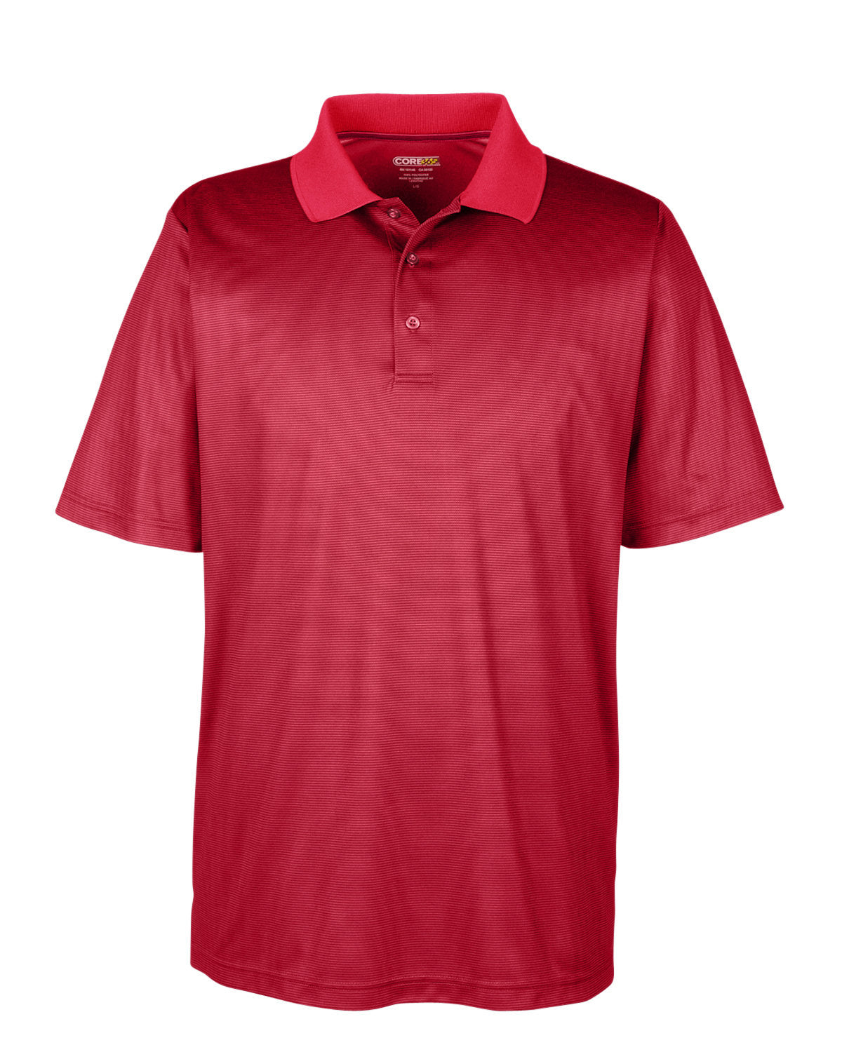 CE102 Core 365 Men's Express Microstripe Performance Piqué Polo
