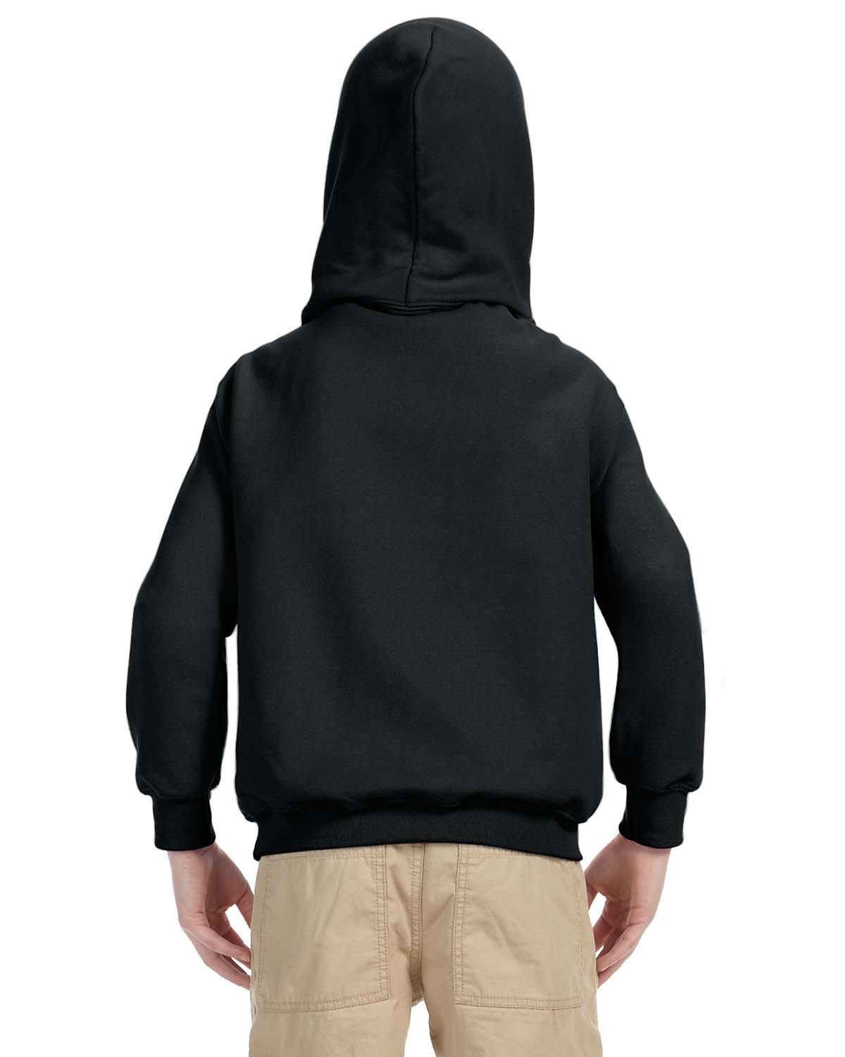 G185B Gildan Youth Heavy Blend™ 50/50 Hooded Sweatshirt