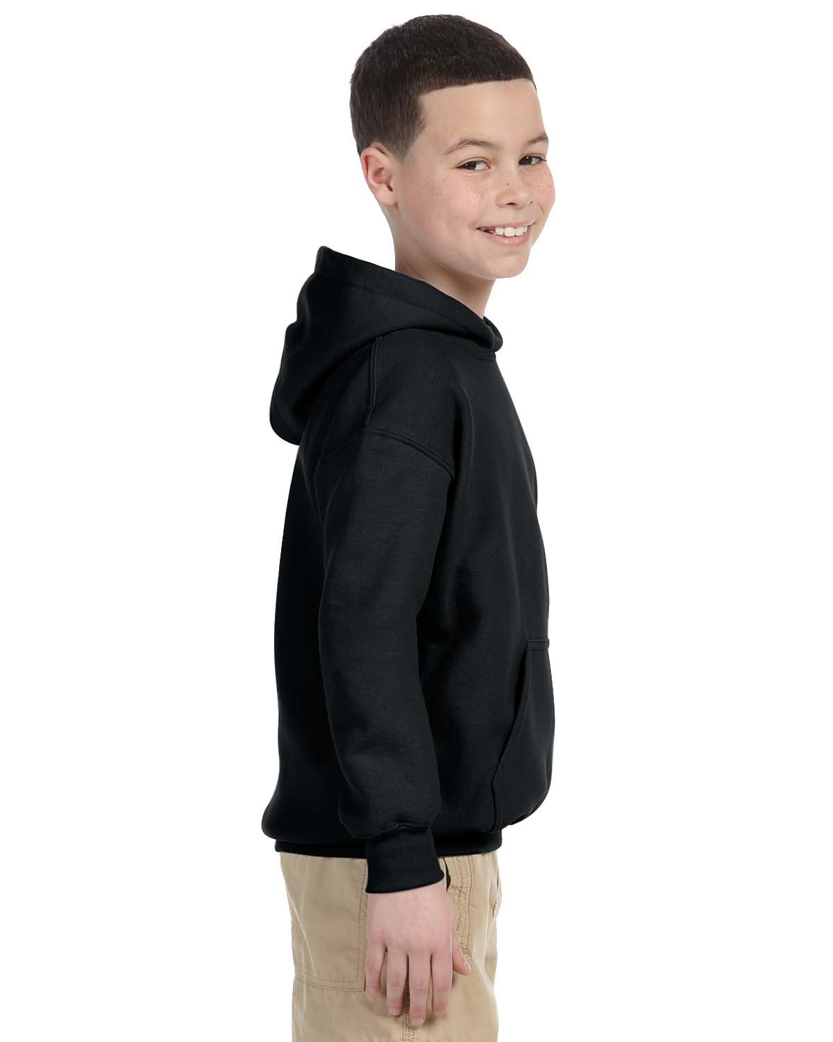 G185B Gildan Youth Heavy Blend™ 50/50 Hooded Sweatshirt