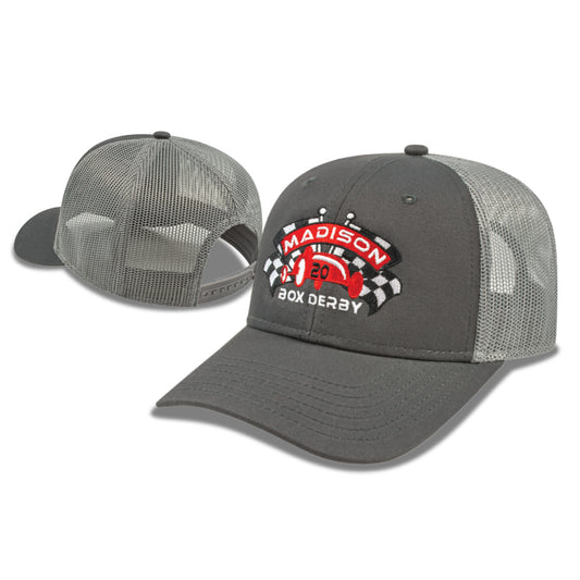 i3115Y – Classic Series STRUCTURED Youth Trucker with Modified Flat Bill Cap