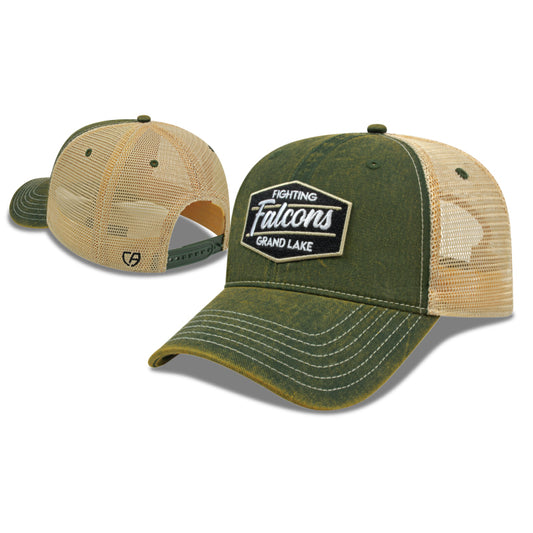 i8527 – PREMIUM LINE Premium Vintage Washed Mesh Back Cap