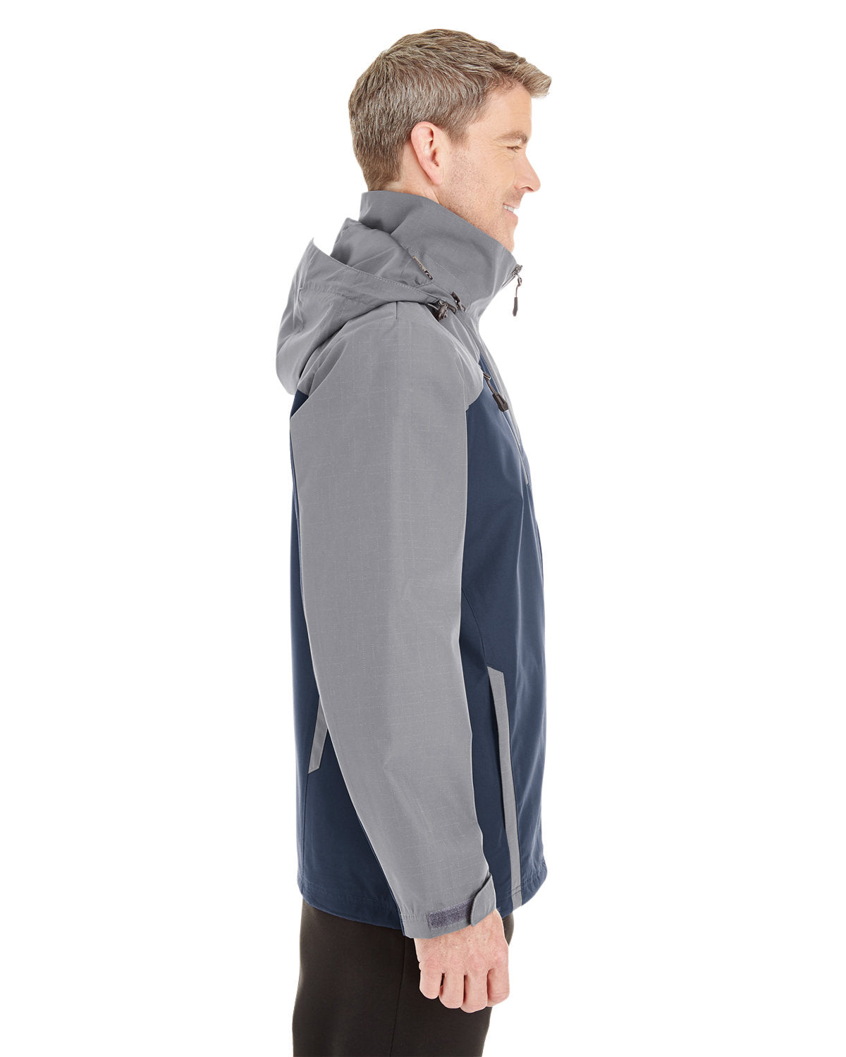 NE700 North End Men's Embark Interactive Colorblock Shell with Reflective Printed Panels