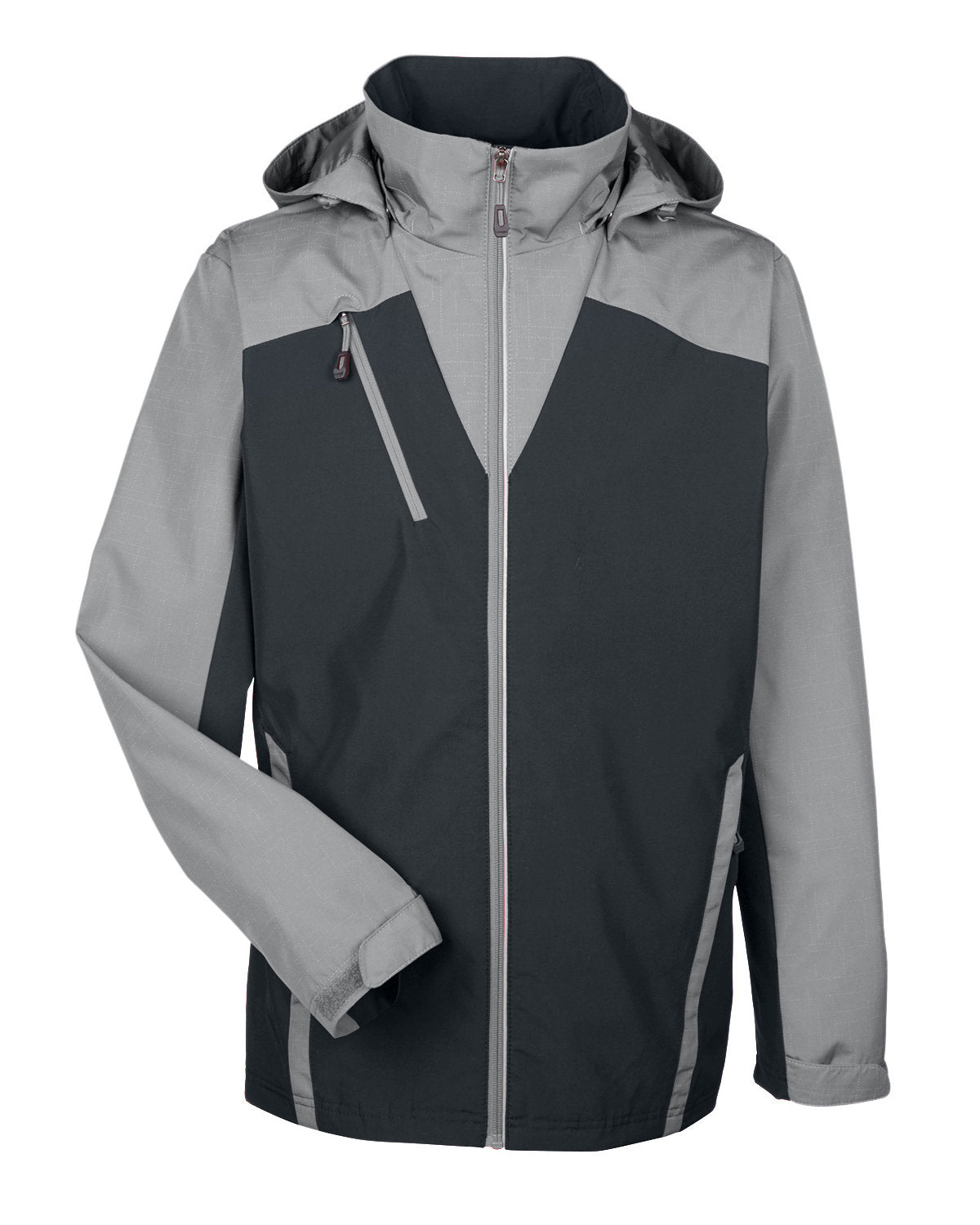 NE700 North End Men's Embark Interactive Colorblock Shell with Reflective Printed Panels