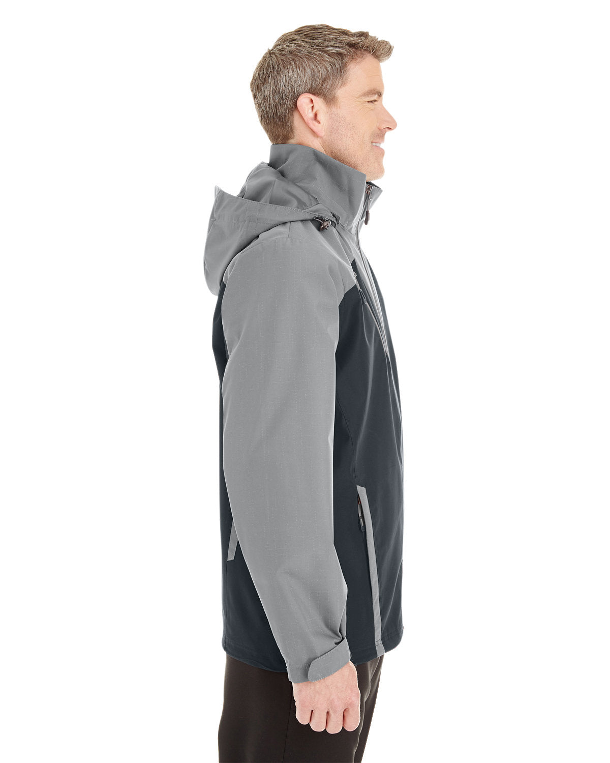 NE700 North End Men's Embark Interactive Colorblock Shell with Reflective Printed Panels