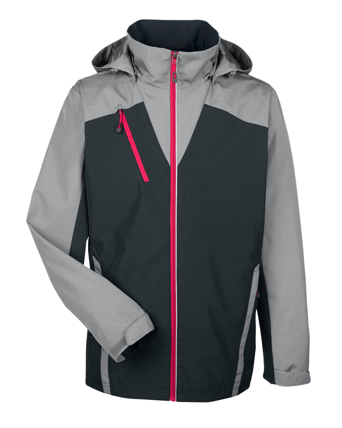 NE700 North End Men's Embark Interactive Colorblock Shell with Reflective Printed Panels