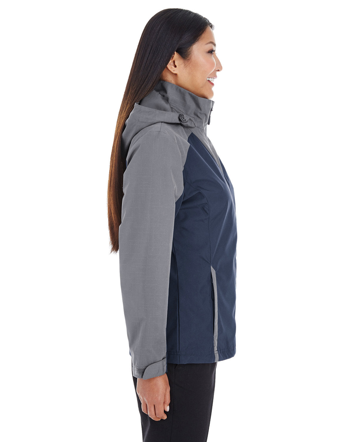 NE700W North End Ladies' Embark Interactive Colorblock Shell with Reflective Printed Panels