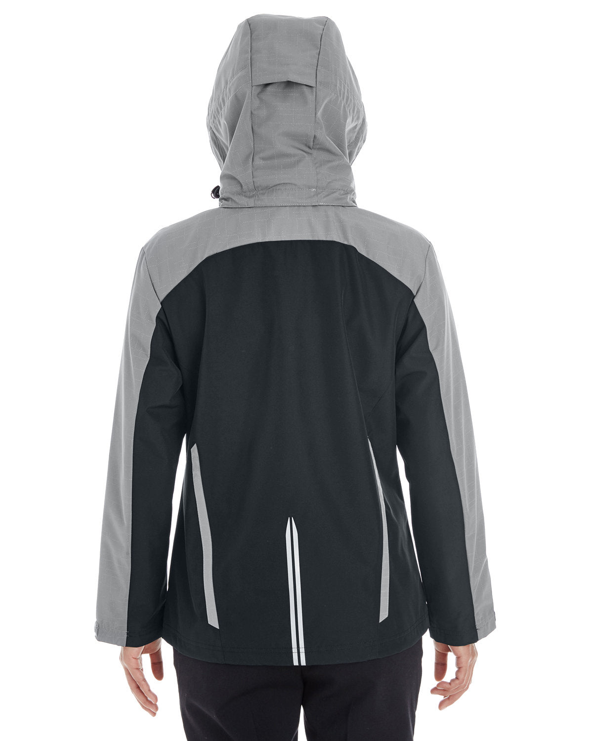NE700W North End Ladies' Embark Interactive Colorblock Shell with Reflective Printed Panels