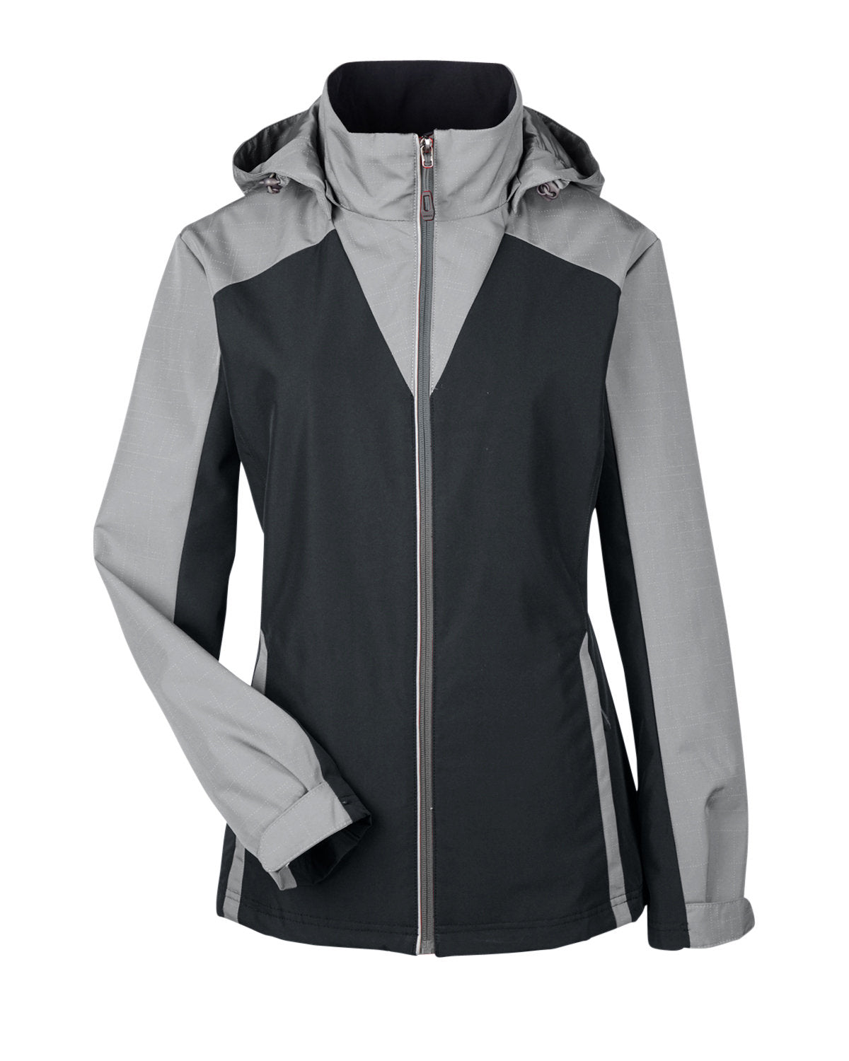 NE700W North End Ladies' Embark Interactive Colorblock Shell with Reflective Printed Panels