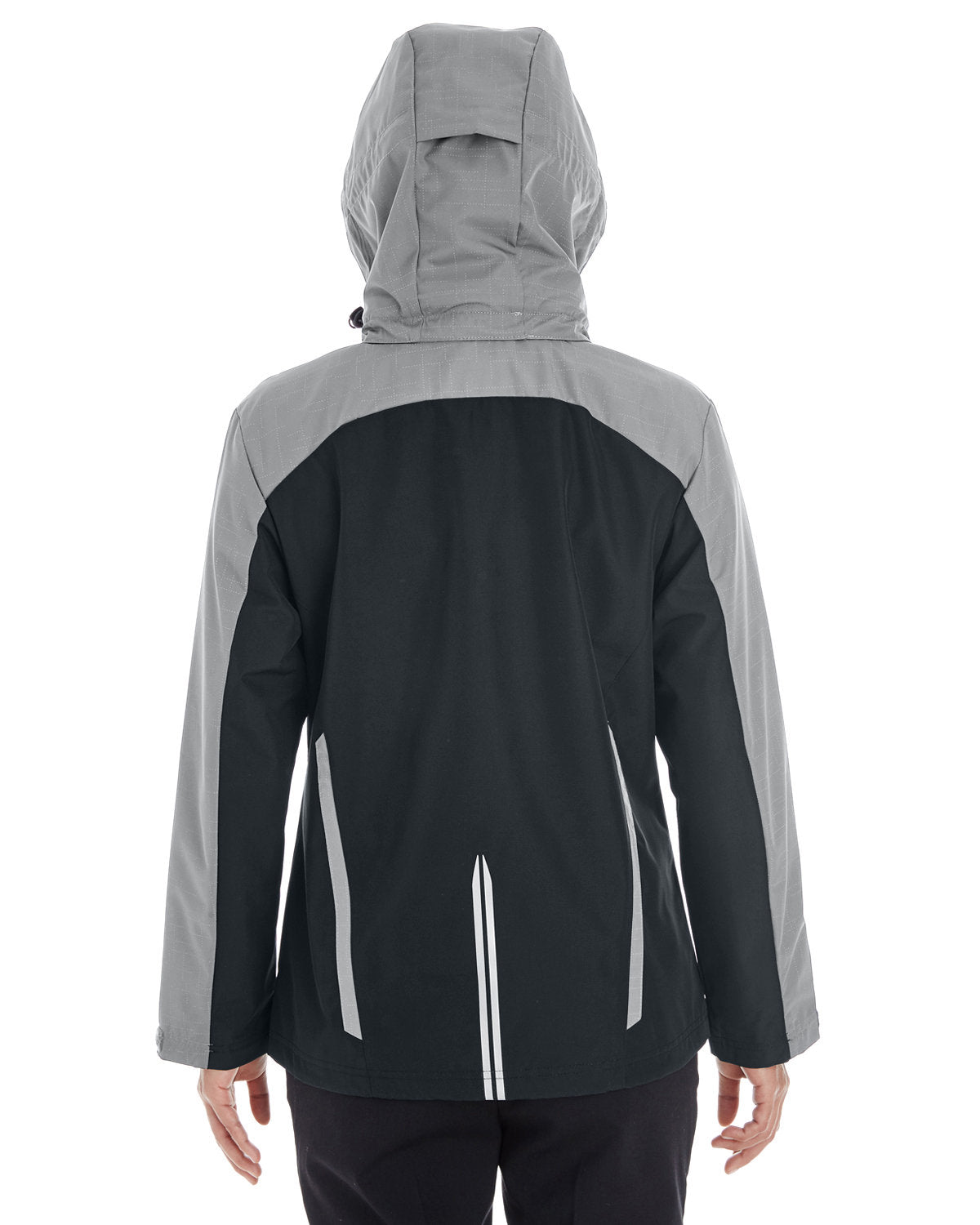 NE700W North End Ladies' Embark Interactive Colorblock Shell with Reflective Printed Panels