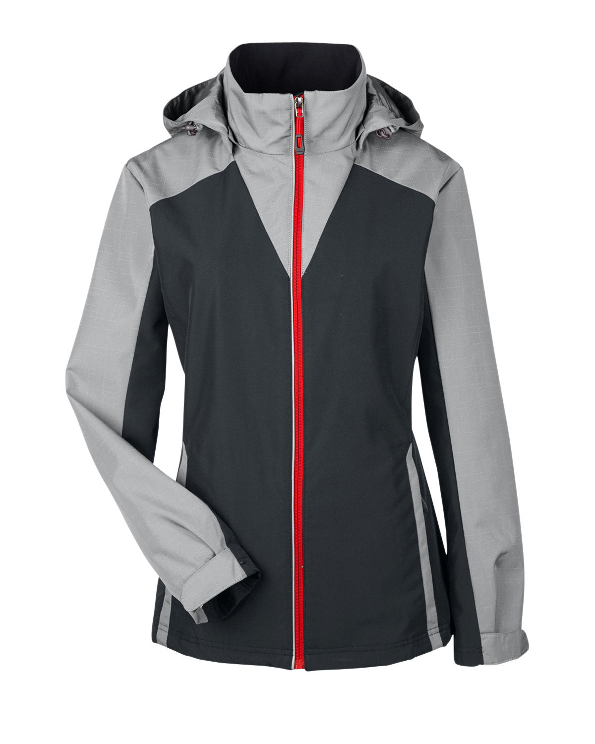 NE700W North End Ladies' Embark Interactive Colorblock Shell with Reflective Printed Panels