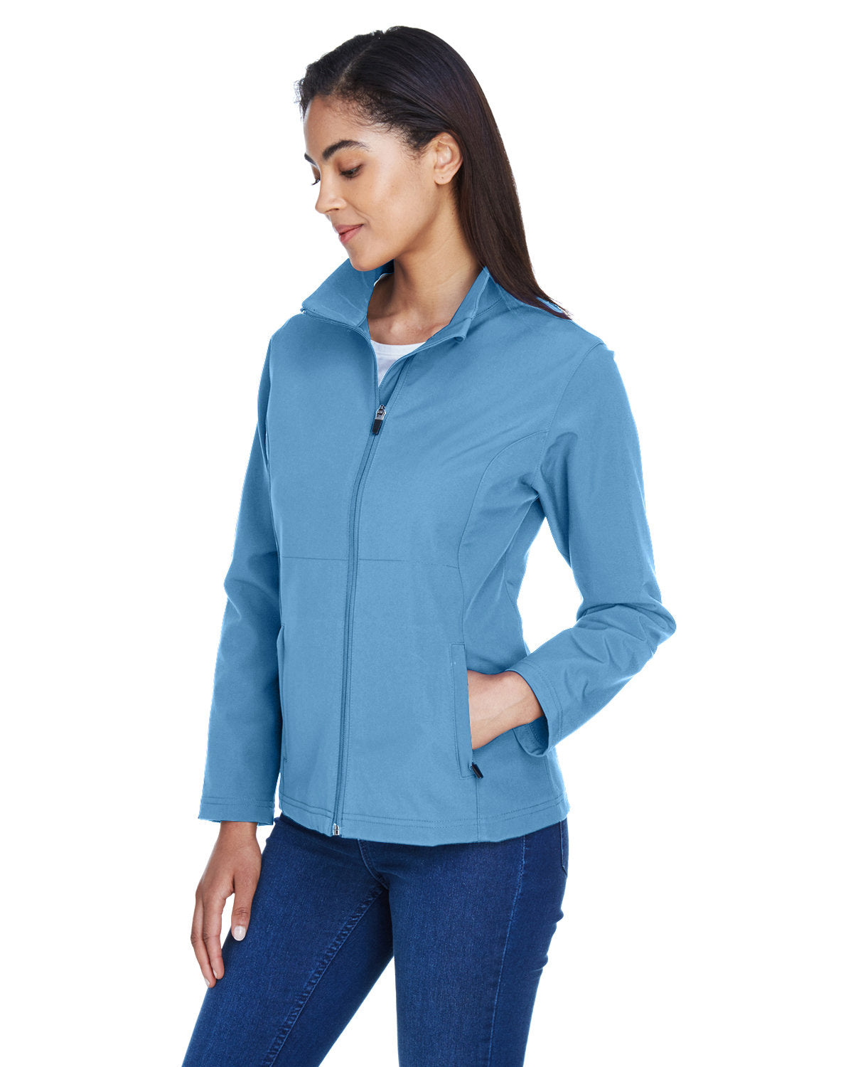 TT80W Team 365 Ladies' Leader Soft Shell Jacket - Alpha