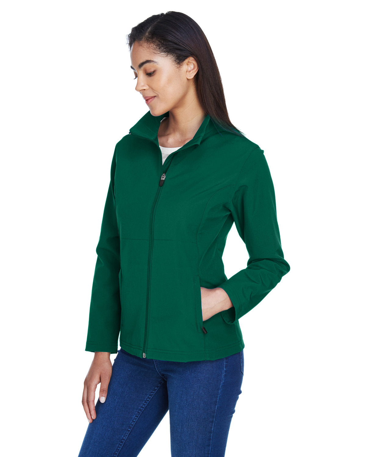 TT80W Team 365 Ladies' Leader Soft Shell Jacket - Alpha