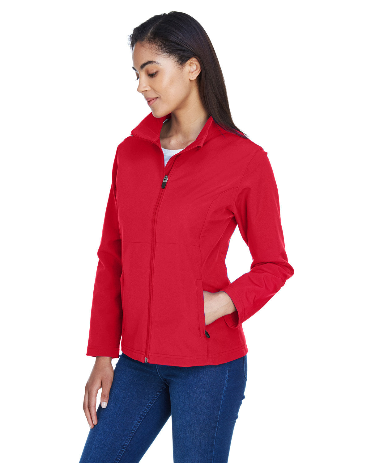 TT80W Team 365 Ladies' Leader Soft Shell Jacket - Alpha